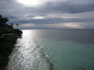 Panglao, view to the west Panglao, view to the west
